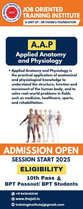Applied  anatomy and physiology