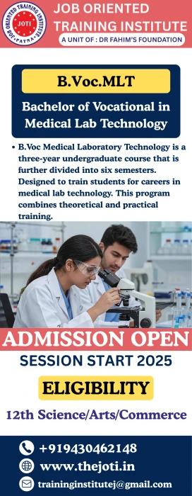 Course - Bachelor of Vocation in Medical Laboratory Technology