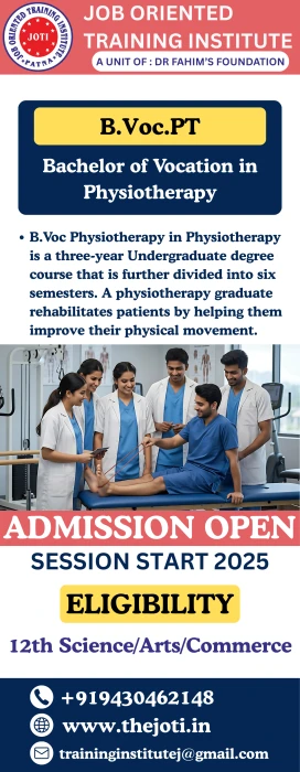 Bachelor in Vocational Physiotherapy
